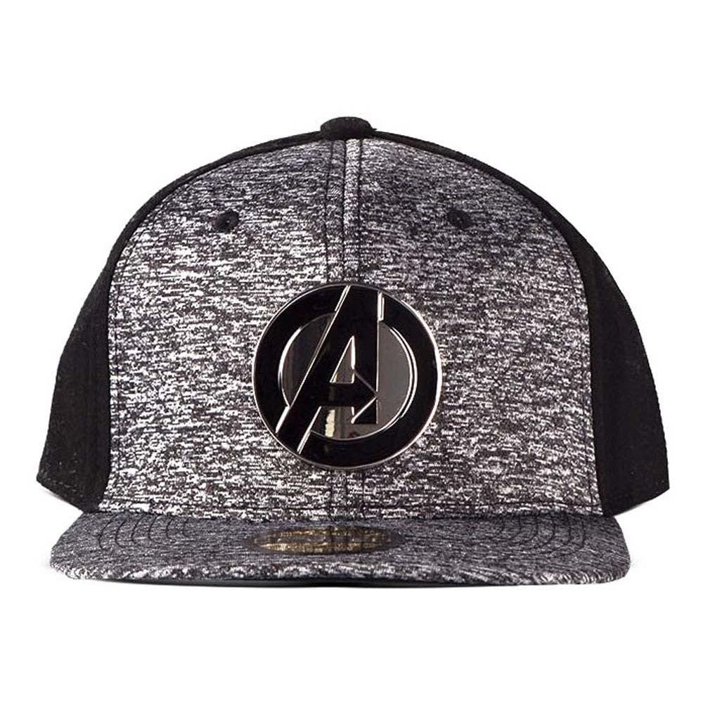 Marvel Comics The Avengers Metal Logo Snapback Baseball Cap