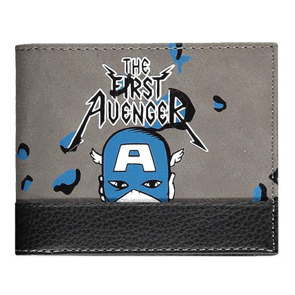Marvel Comics Captain America The First Avenger All-over Print Bi-fold Wallet
