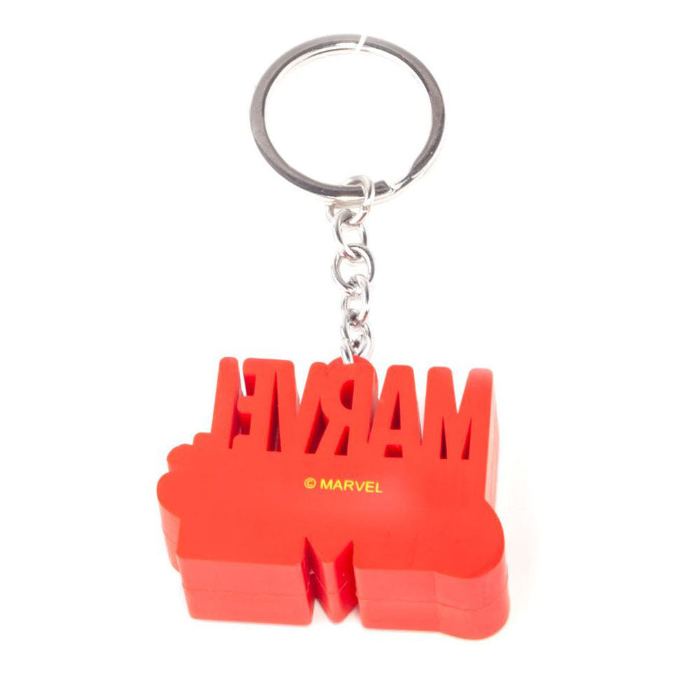 Marvel Comics Logo 3D Keychain