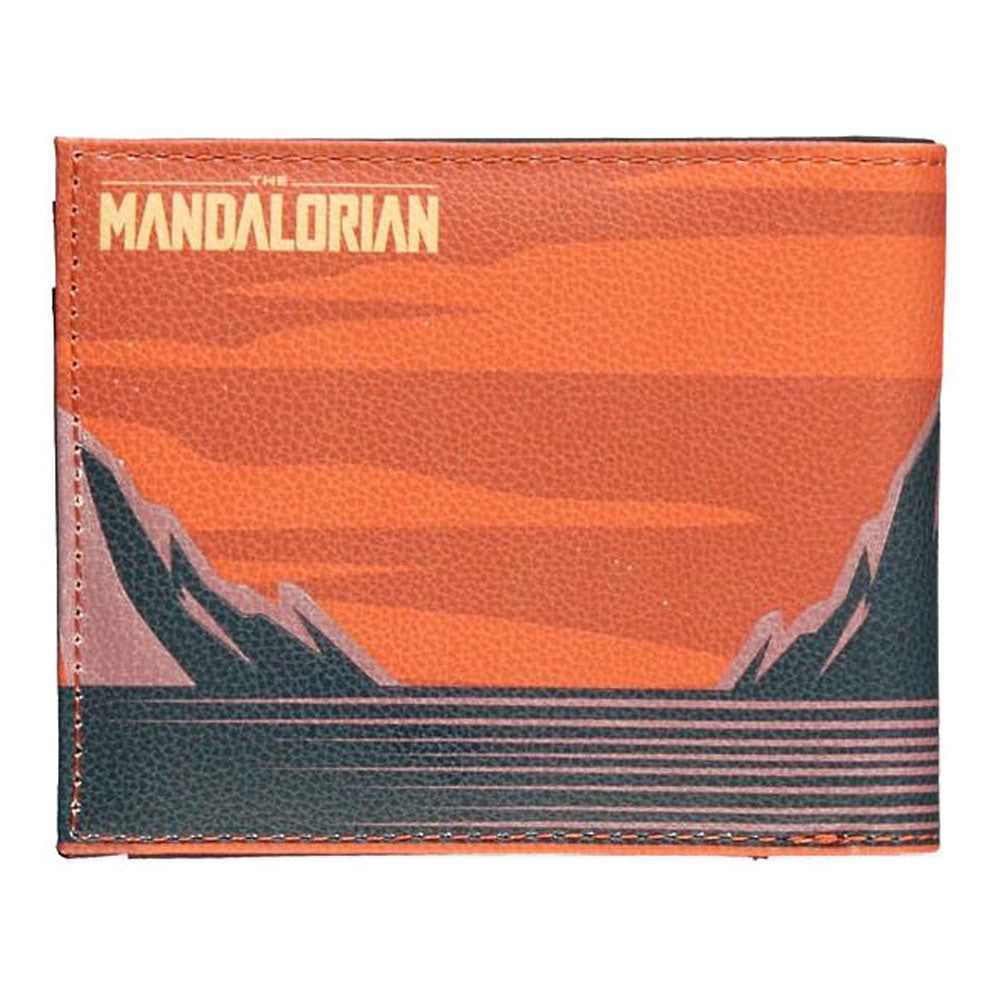 Star Wars The Mandalorian Din Djarin and Grogu Bi-fold Wallet