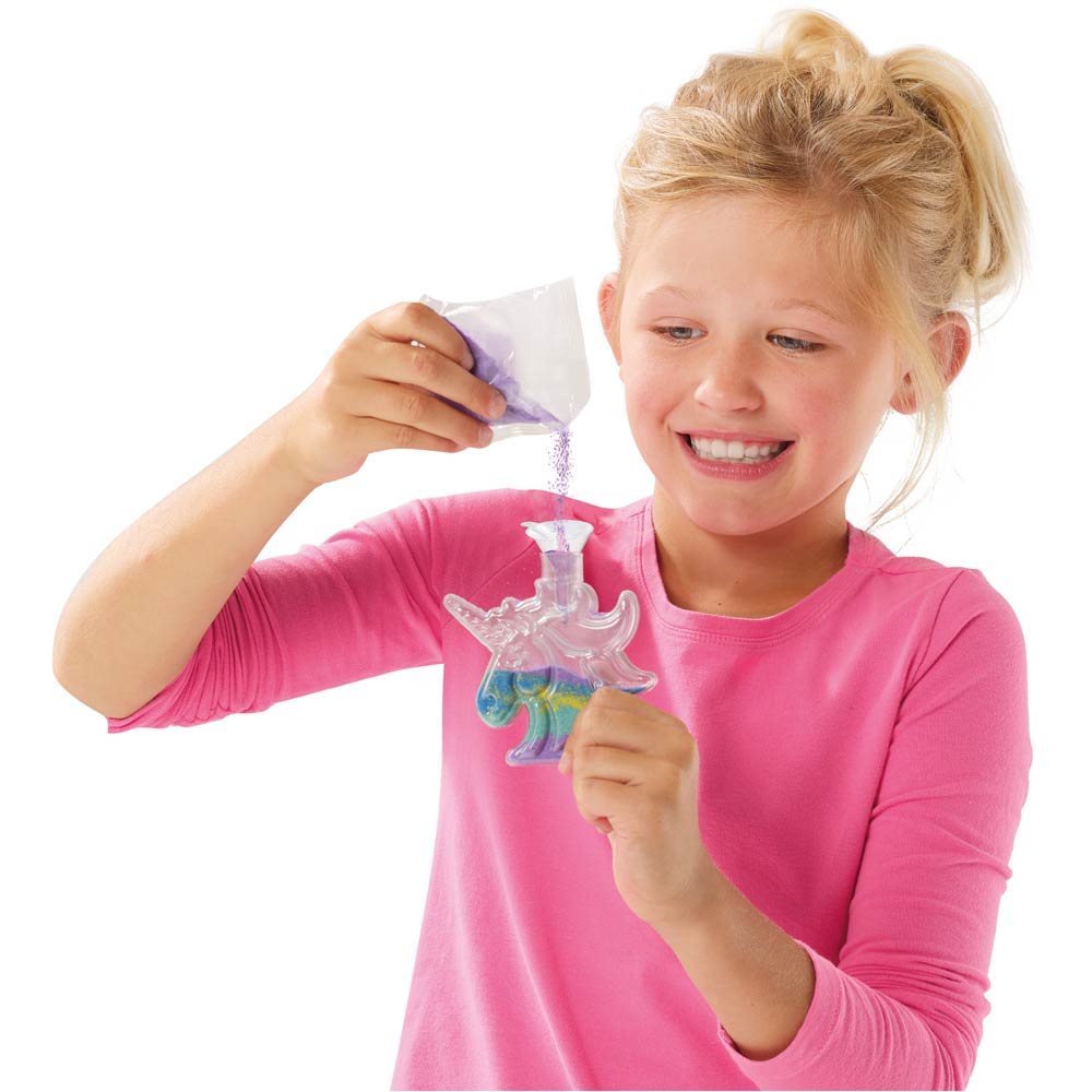 SES Creative Galaxy Sand Art Bottles Unicorn and Rainbow