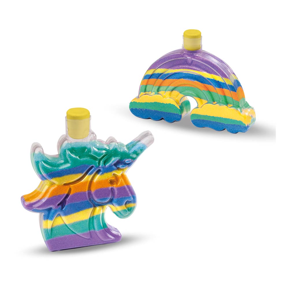 SES Creative Galaxy Sand Art Bottles Unicorn and Rainbow