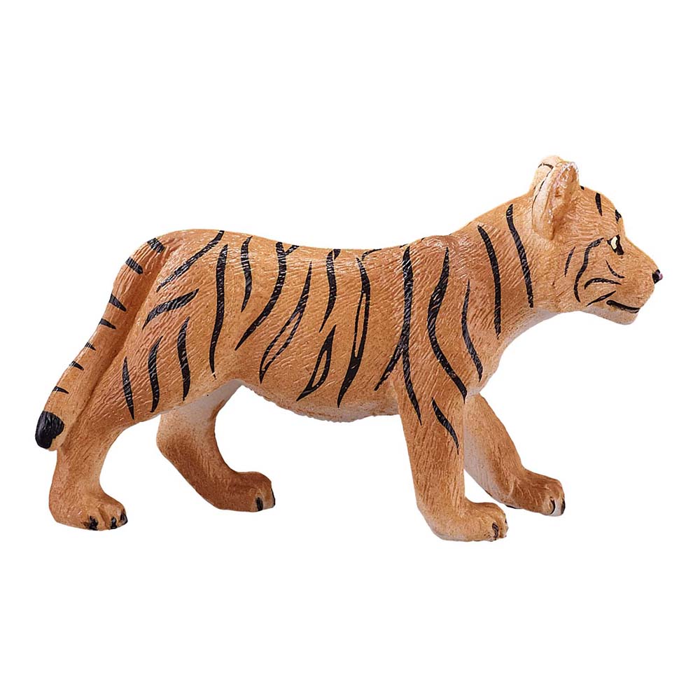Mojo Wildlife & Woodland Tiger Cub Standing Toy Figure