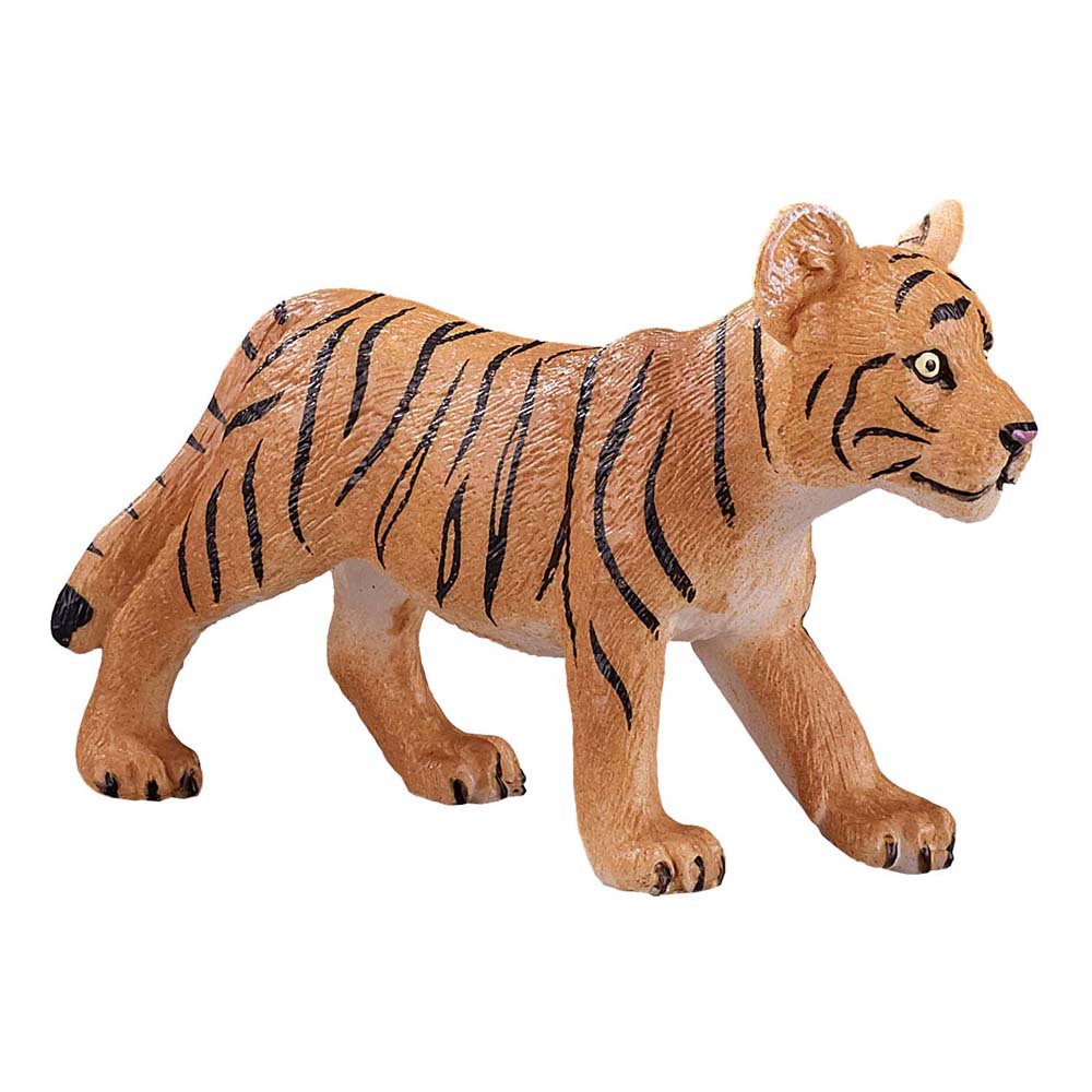 Mojo Wildlife & Woodland Tiger Cub Standing Toy Figure