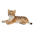 Mojo Wildlife & Woodland Tiger Cub Lying Down Toy Figure