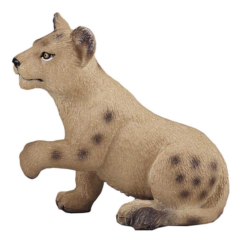 Mojo Wildlife & Woodland Lion Cub Playing Toy Figure