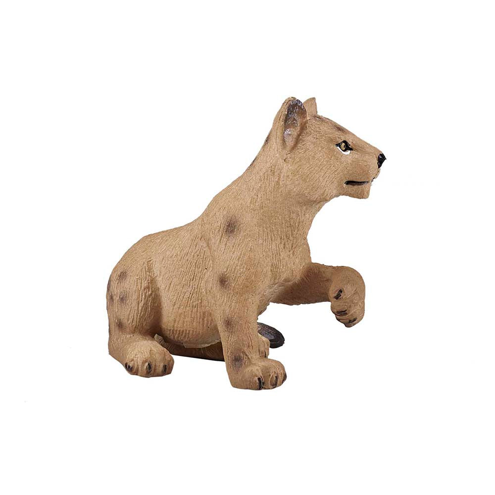 Mojo Wildlife & Woodland Lion Cub Playing Toy Figure