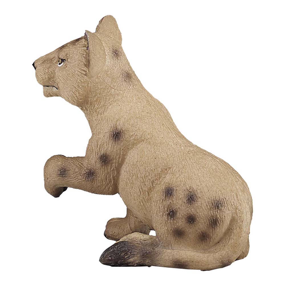 Mojo Wildlife & Woodland Lion Cub Playing Toy Figure