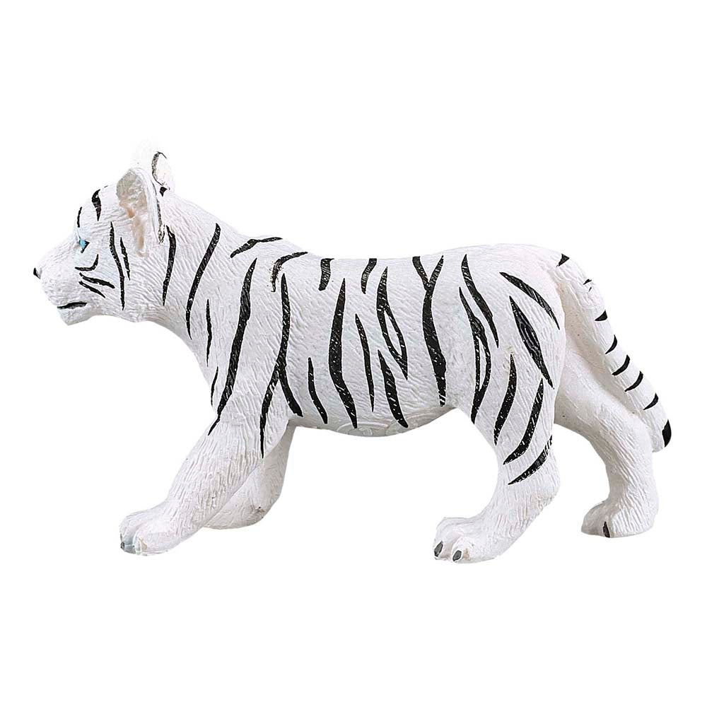 Mojo Wildlife & Woodland White Tiger Cub Standing Toy Figure