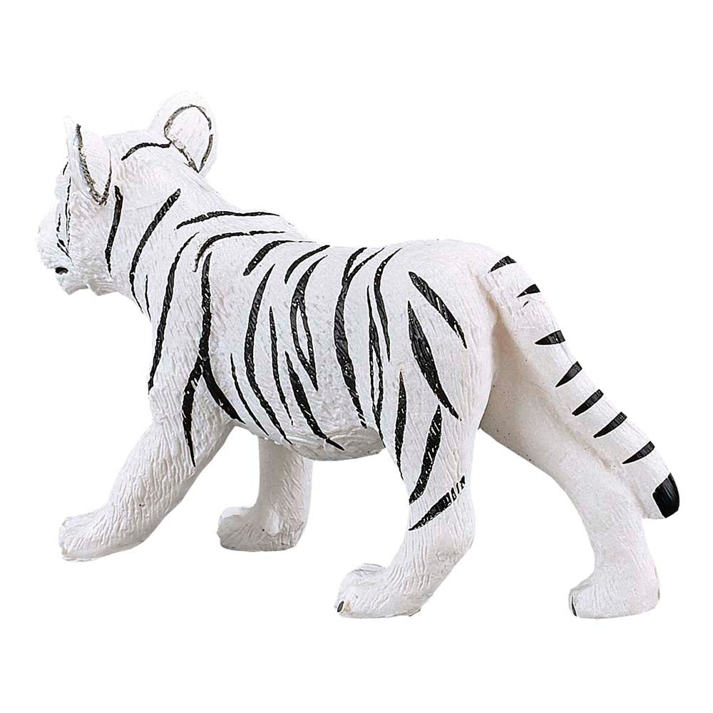 Mojo Wildlife & Woodland White Tiger Cub Standing Toy Figure