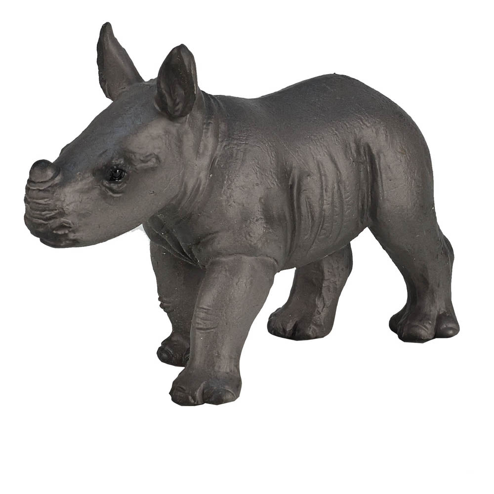 Mojo Wildlife & Woodland Rhino Baby Walking Toy Figure
