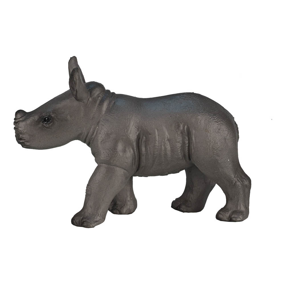 Mojo Wildlife & Woodland Rhino Baby Walking Toy Figure