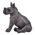 Mojo Wildlife & Woodland Rhino Baby Sitting Toy Figure