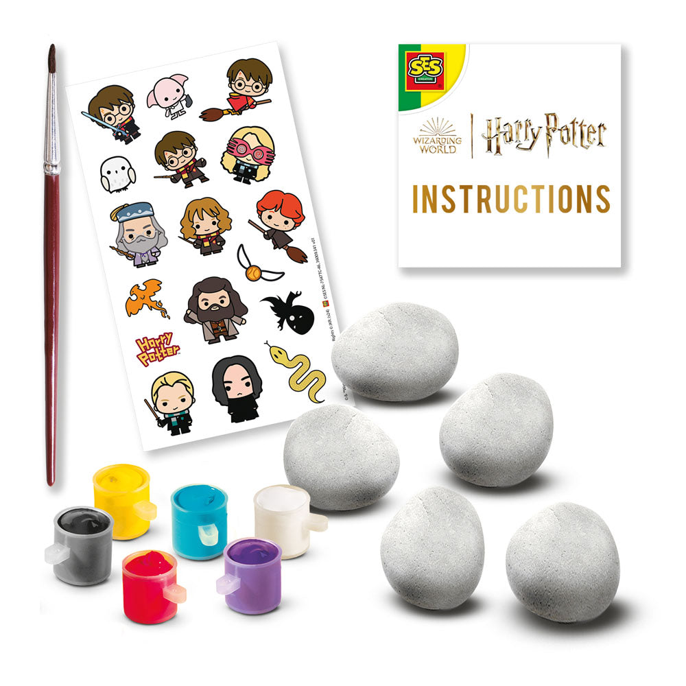 SES Creative Harry Potter Rub-on Rock Painting Rock