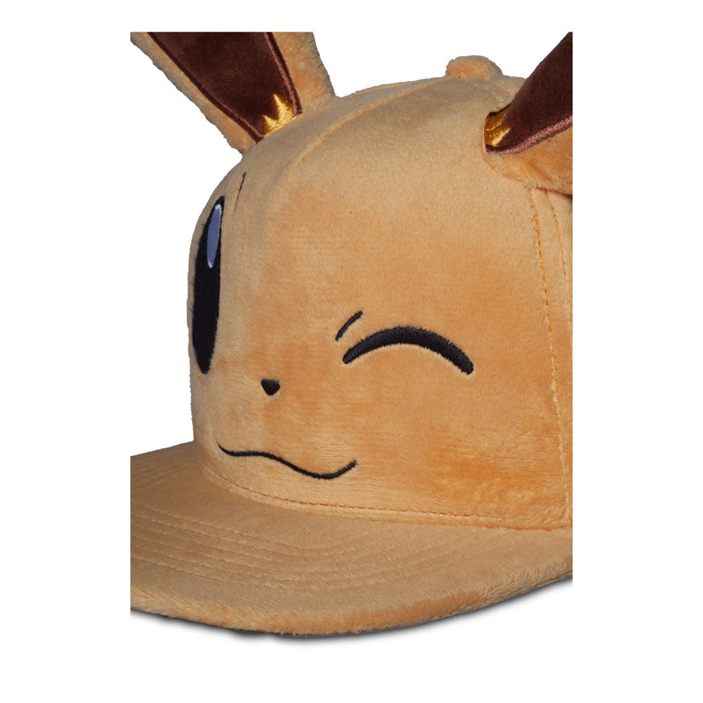 Pokemon Winking Eevee Novelty Adjustable Cap