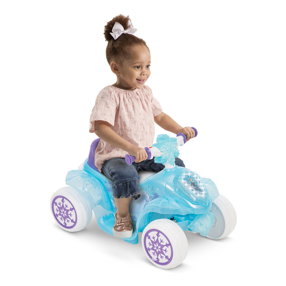 Huffy Disney Frozen Bubble Quad Electric Children's Ride-on