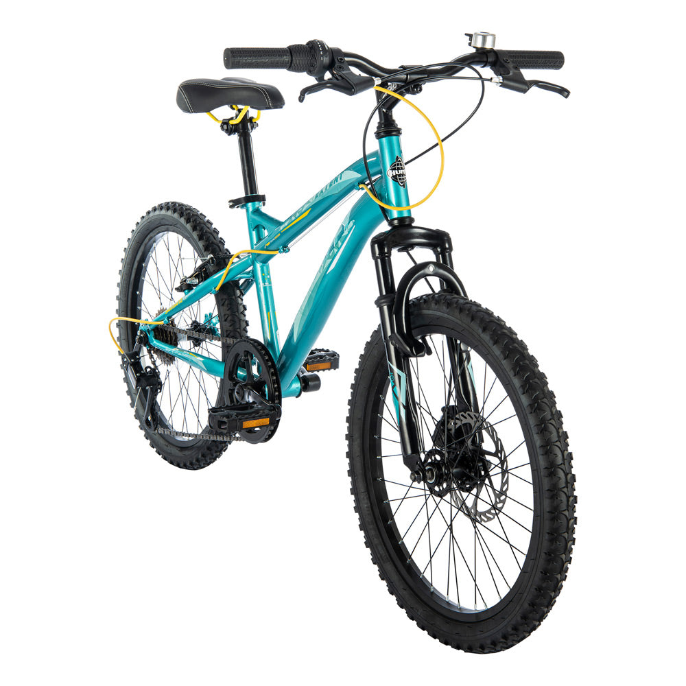 Huffy Extent 20-inch Children's Mountain Bike - Aqua Blue