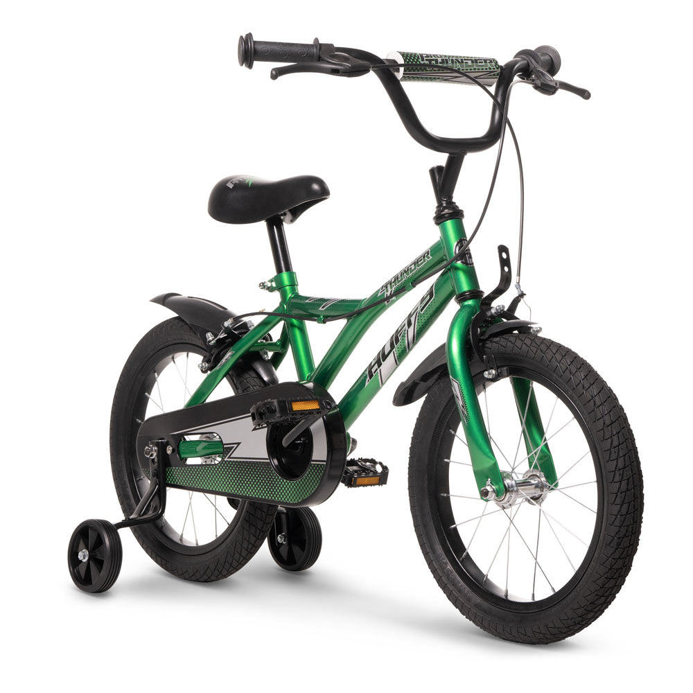 Huffy Pro Thunder 16-inch Children's Bike - Green