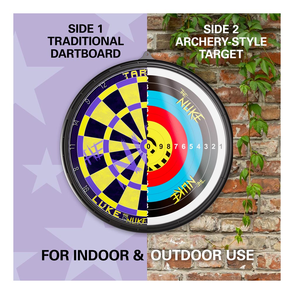 Target Darts Luke 'The Nuke' Littler Player Edition Magnetic Dartboard Set for Kids