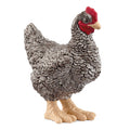 Schleich Farm World Plymouth Rock Chicken Toy Figure