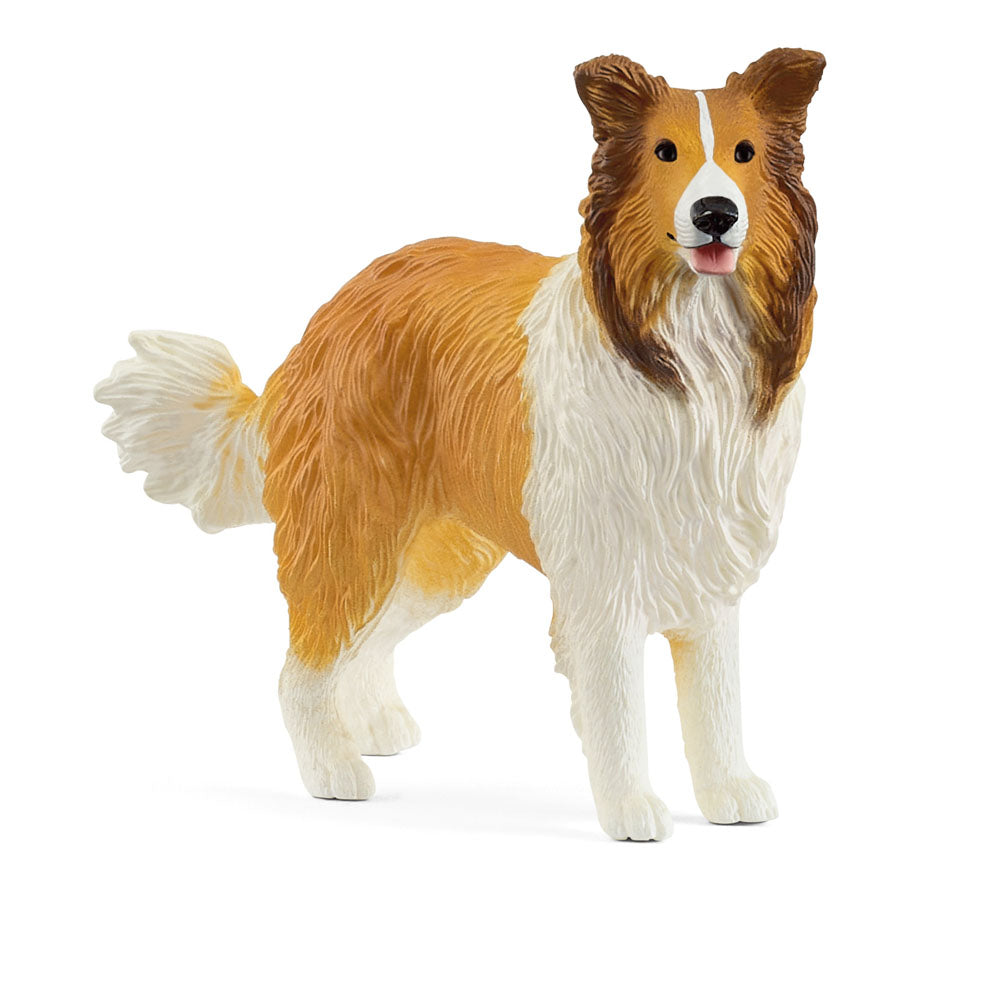 Schleich Farm World Collie Toy Figure