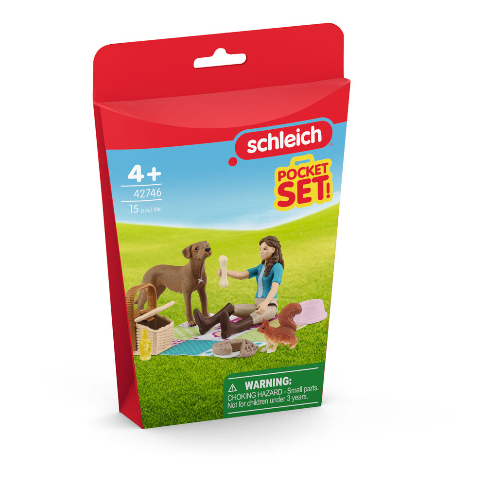 Schleich Horse Club Picnic with Lisa Toy Playset