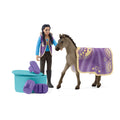 Schleich Horse Club Criollo Definitivo Beauty Set with Kim Toy Playset