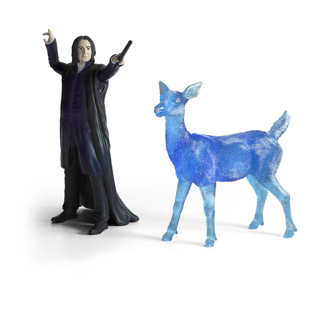 Schleich Harry Potter Wizarding World Professor Snape & Patronus Toy Figure Set