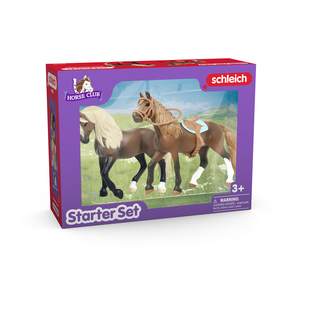 Schleich Horse Club Paso Peruano Starter Toy Figure Set