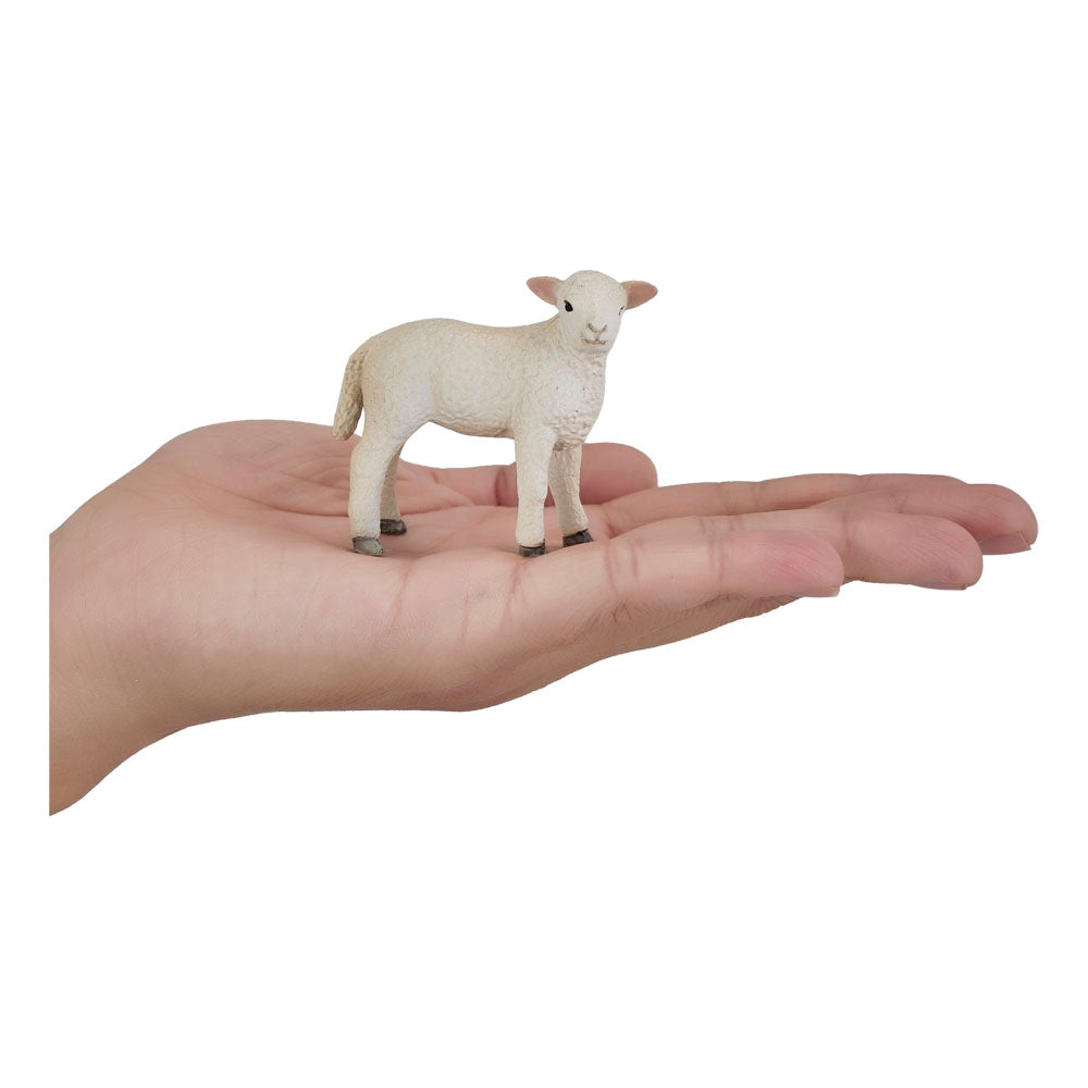 Mojo Farmland Romney Lamb Standing Toy Figure