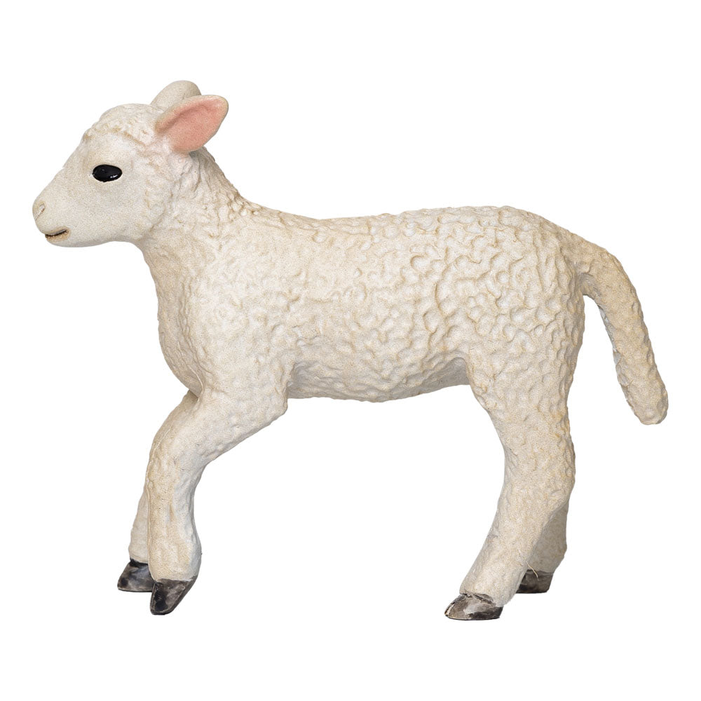 Mojo Farmland Romney Lamb Running Toy Figure