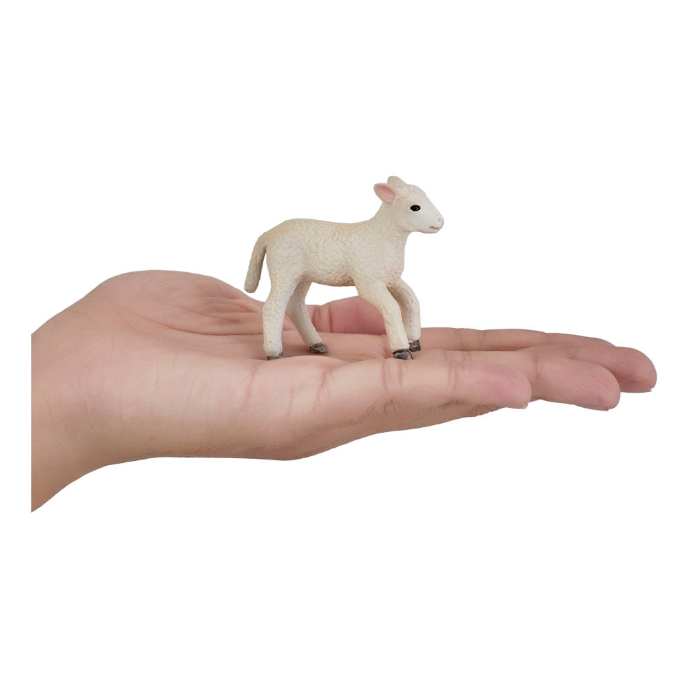 Mojo Farmland Romney Lamb Running Toy Figure