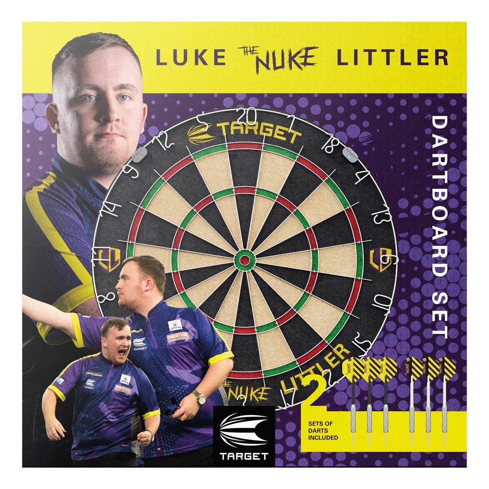 Target Darts Luke Littler Dartboard Set