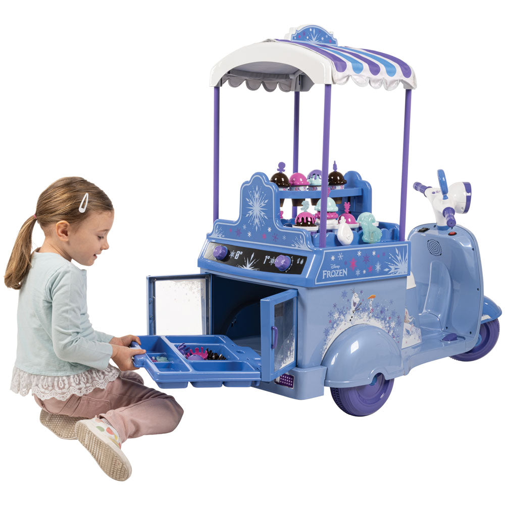 Huffy Disney Frozen Ice Cream Kart Children's Electric Ride-on