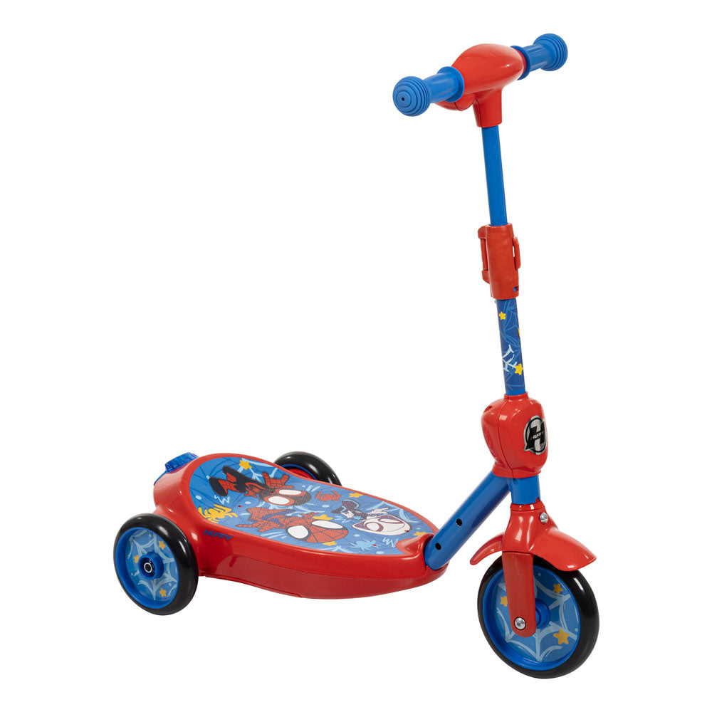 Huffy Marvel Comics Spidey AHAF Converting Bubble Electric Children's Scooter