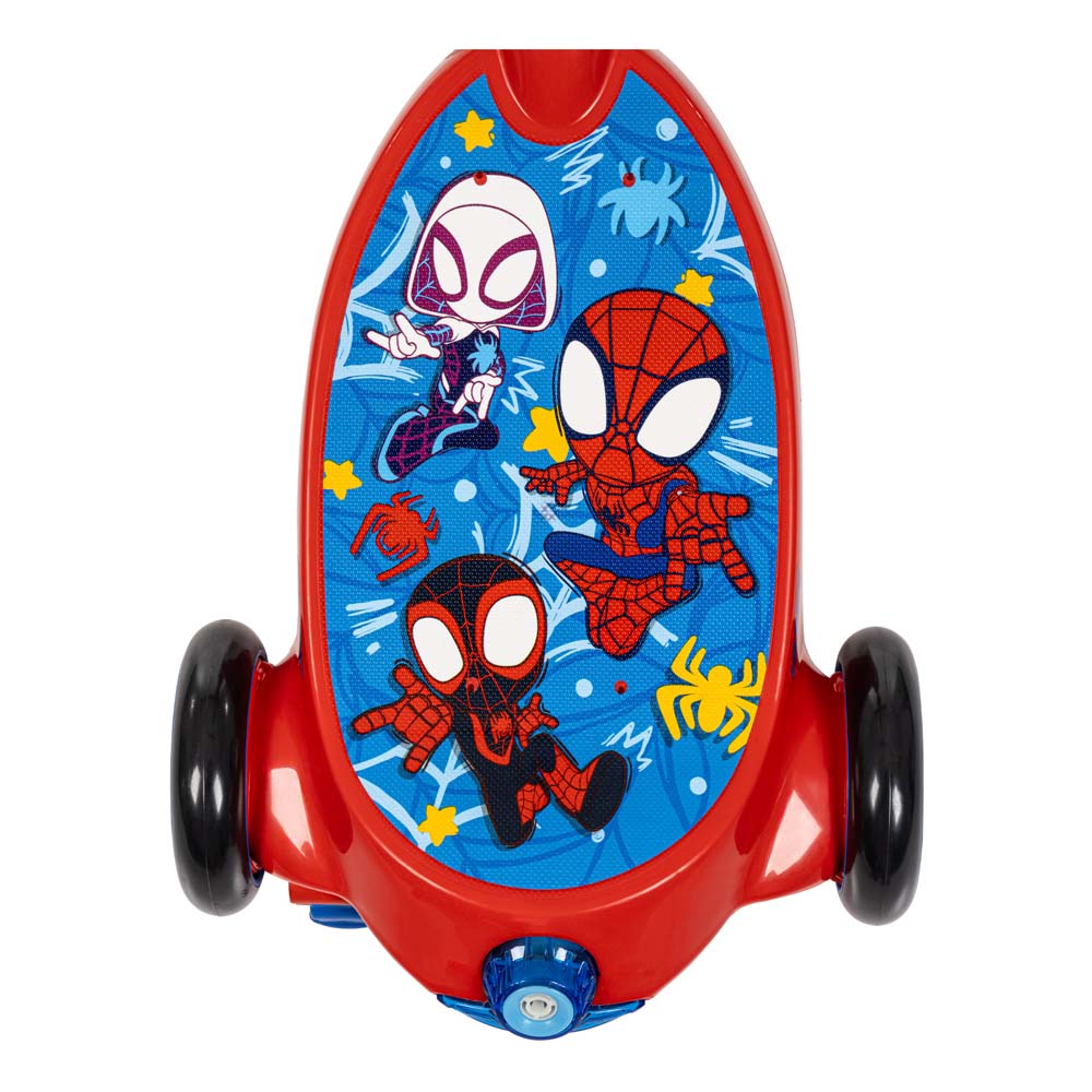Huffy Marvel Comics Spidey AHAF Converting Bubble Electric Children's Scooter
