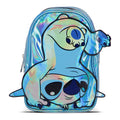 Disney Lilo & Stitch 3D Stitch-blue Patch Shiny Mini Backpack