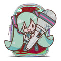 Hatsune Miku 3D Miku Patch Shiny Mini Backpack-