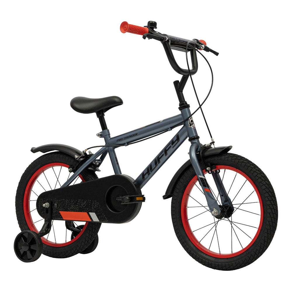 Huffy Pro Thunder 16-inch Children's Bike - Charcoal Grey