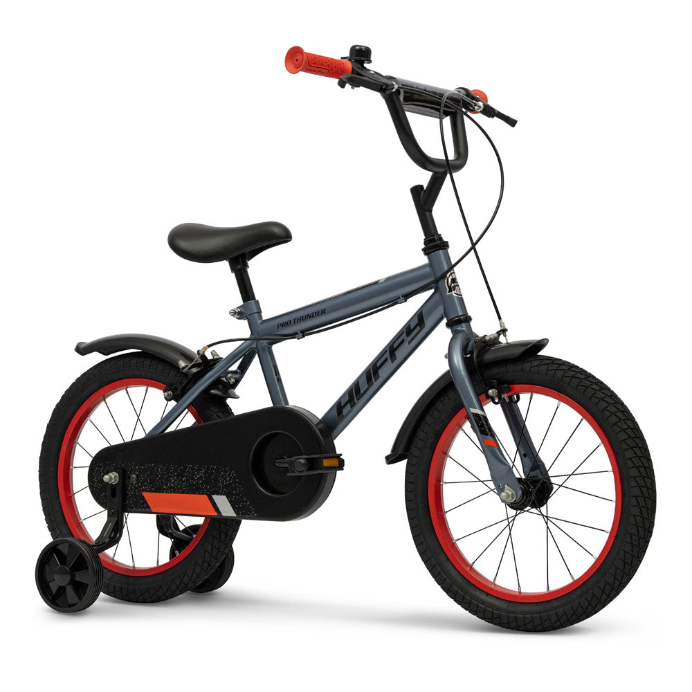 Huffy Pro Thunder 16-inch Children's Bike - Charcoal Grey