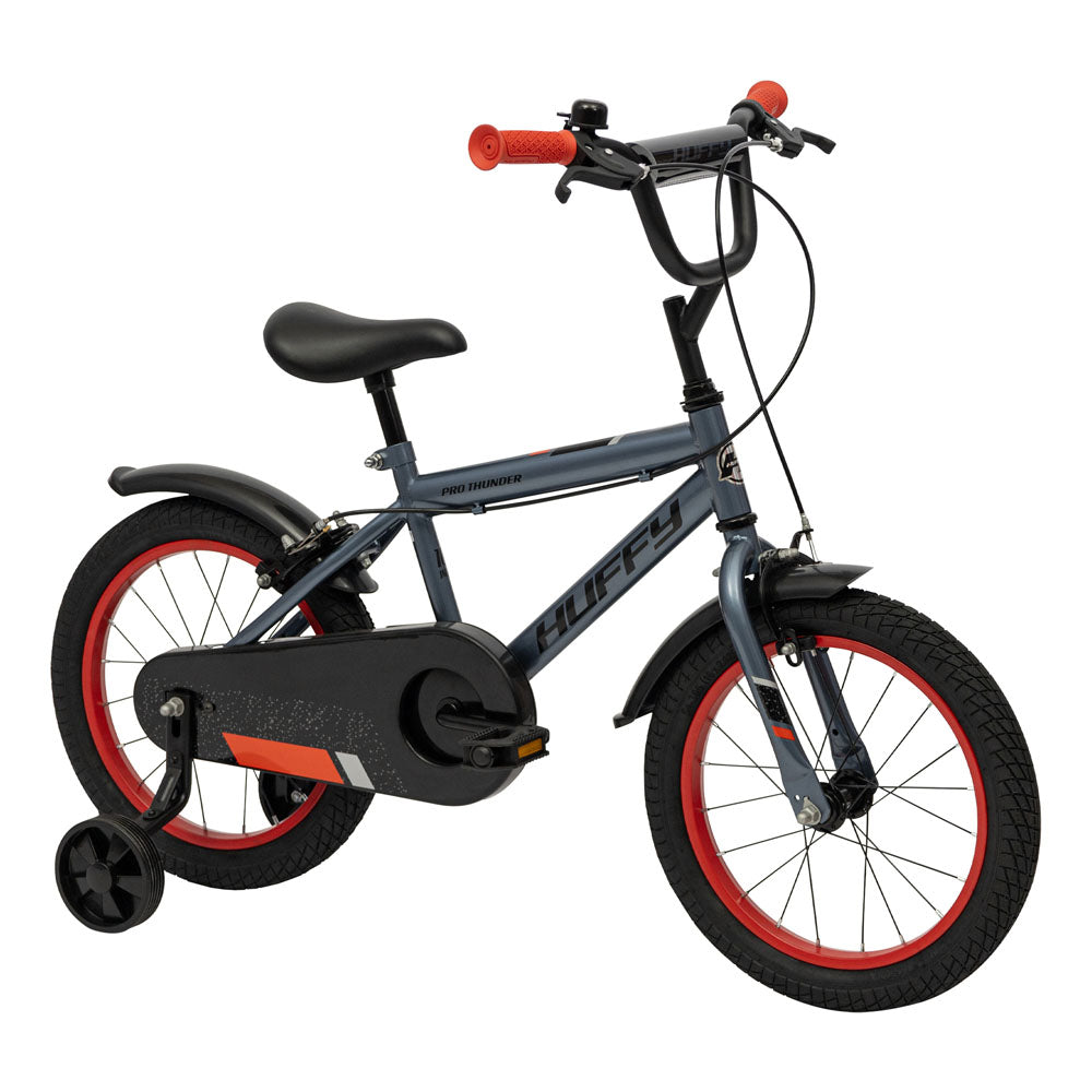 Huffy Pro Thunder 16-inch Children's Bike - Charcoal Grey