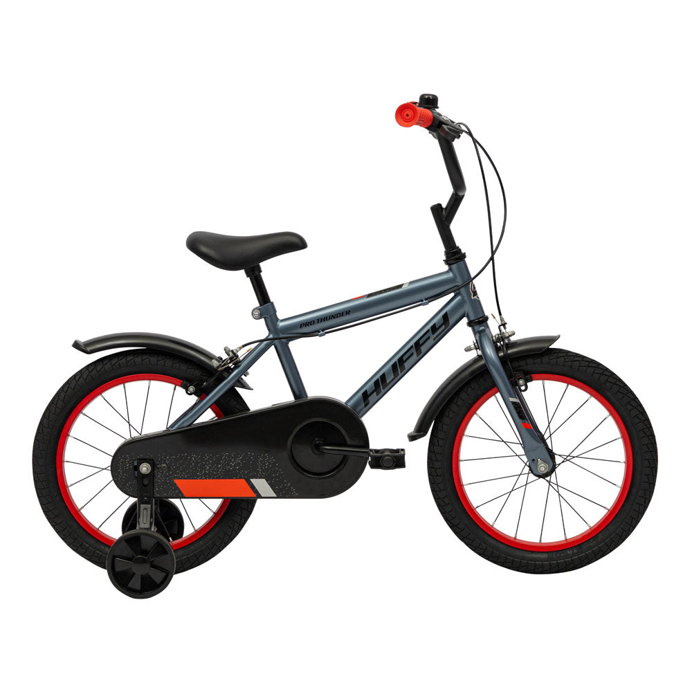 Huffy Pro Thunder 16-inch Children's Bike - Charcoal Grey