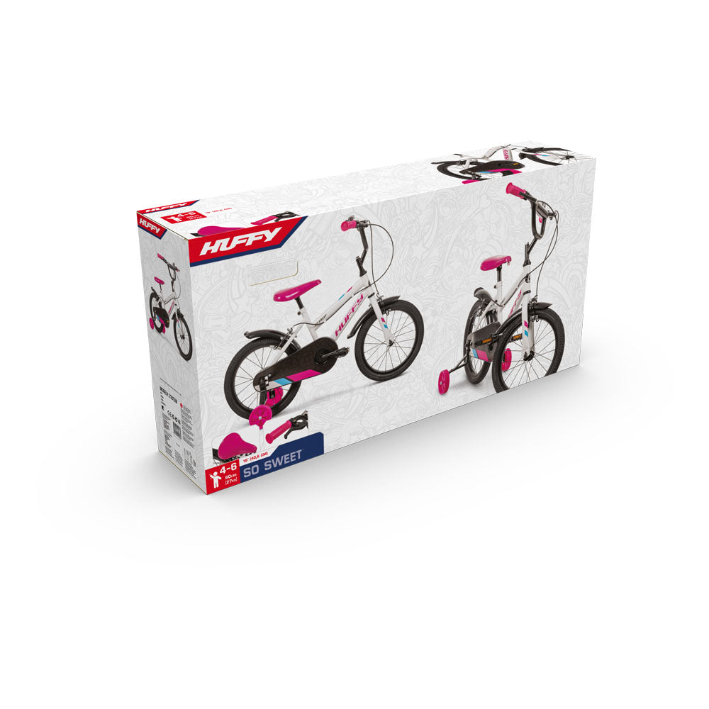 Huffy So Sweet 16-inch Children's Bike - Gloss White