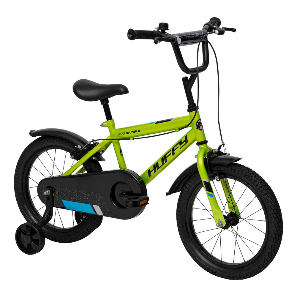 Huffy Pro Thunder 16-inch Children's Bike - Acid Green