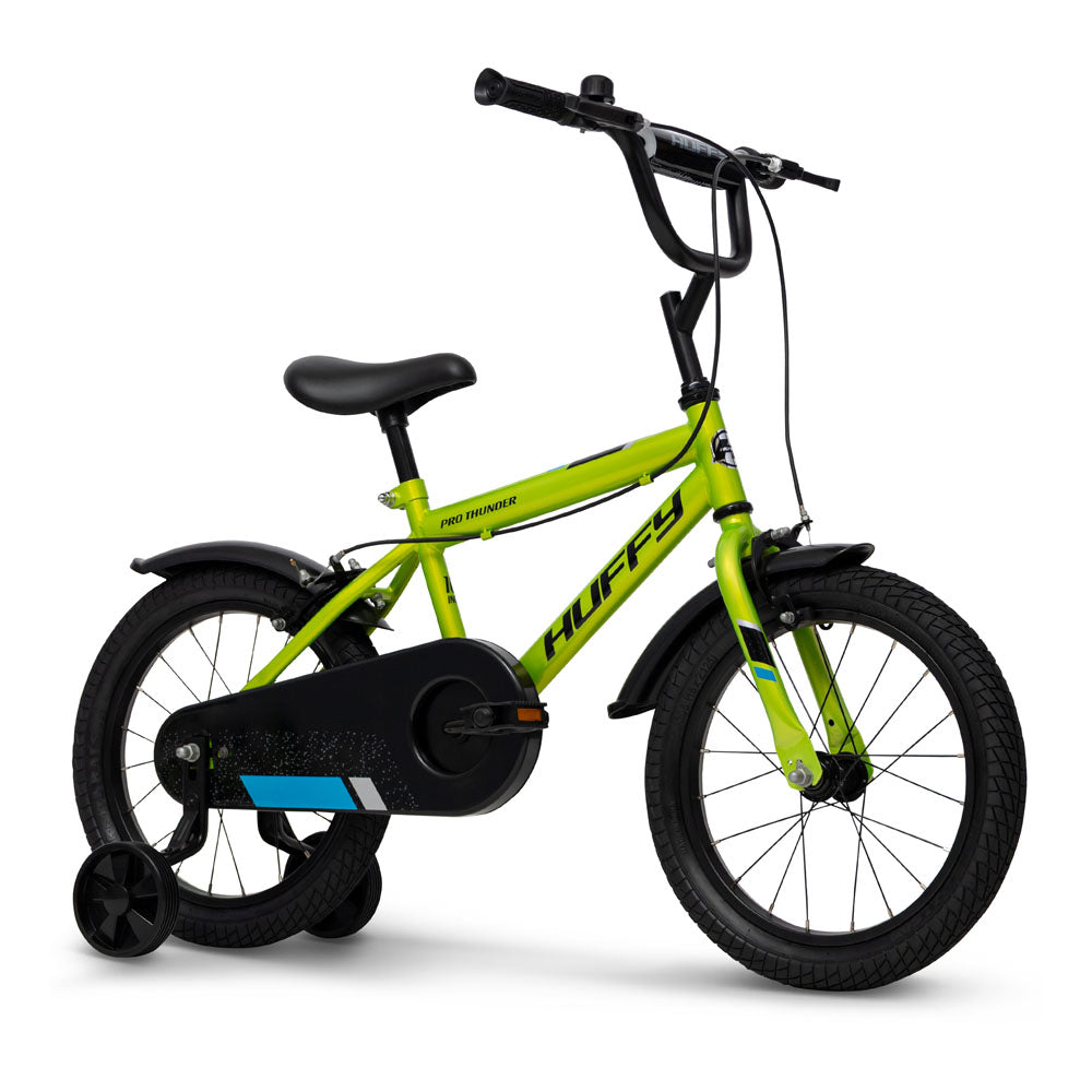 Huffy Pro Thunder 16-inch Children's Bike - Acid Green