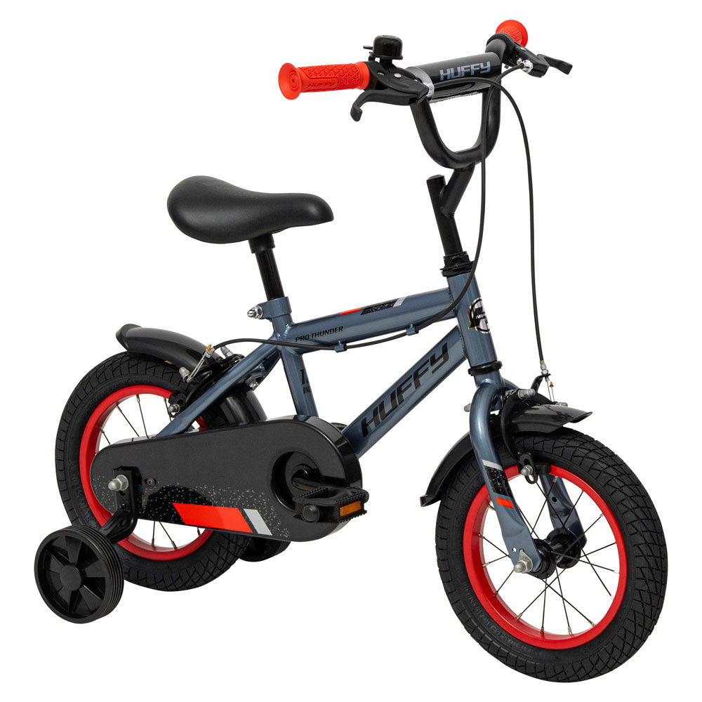 Huffy Pro Thunder 12-inch Children's Bike - Charcoal Grey