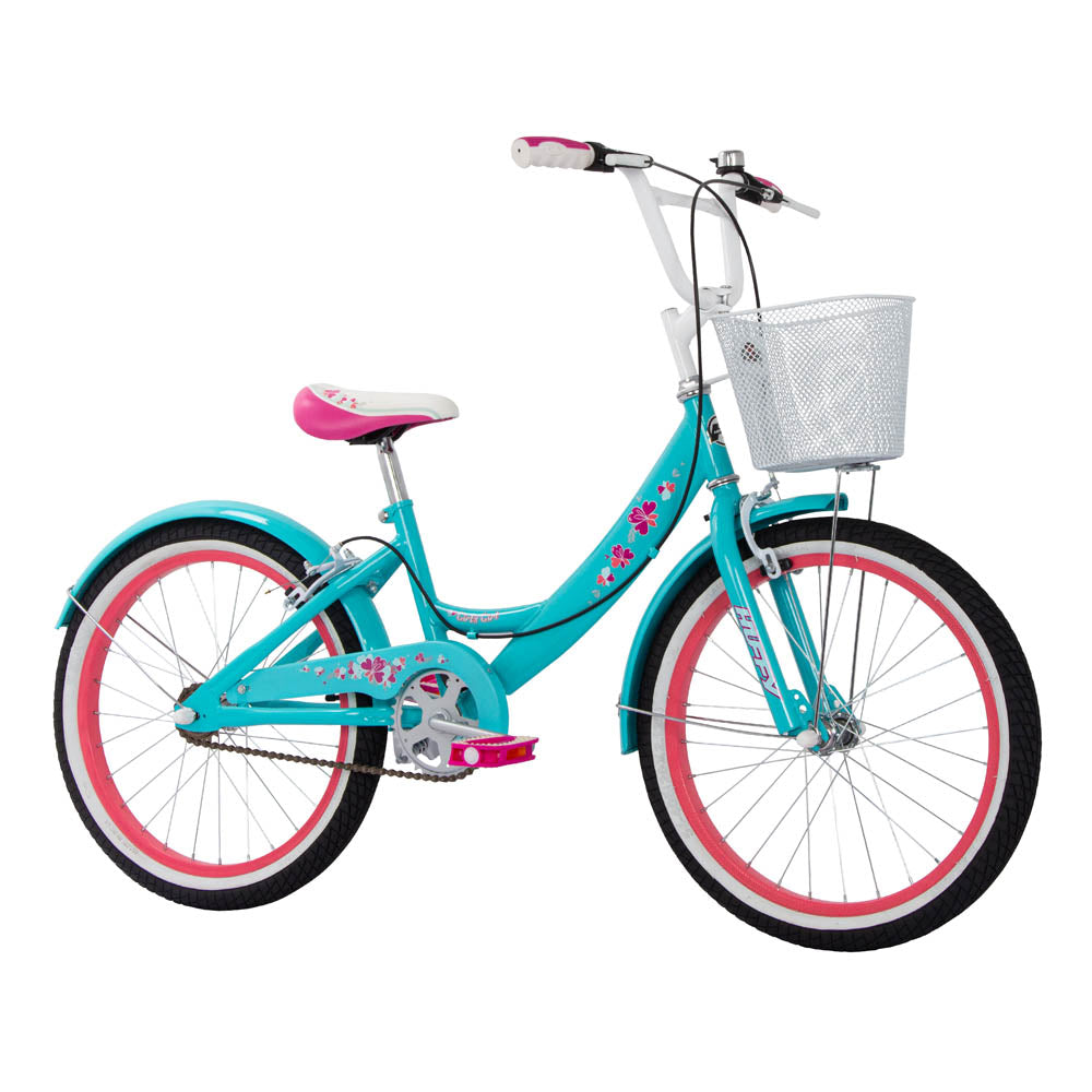 Huffy Girly Girl 20-inch Children's Bike - Aqua Blue