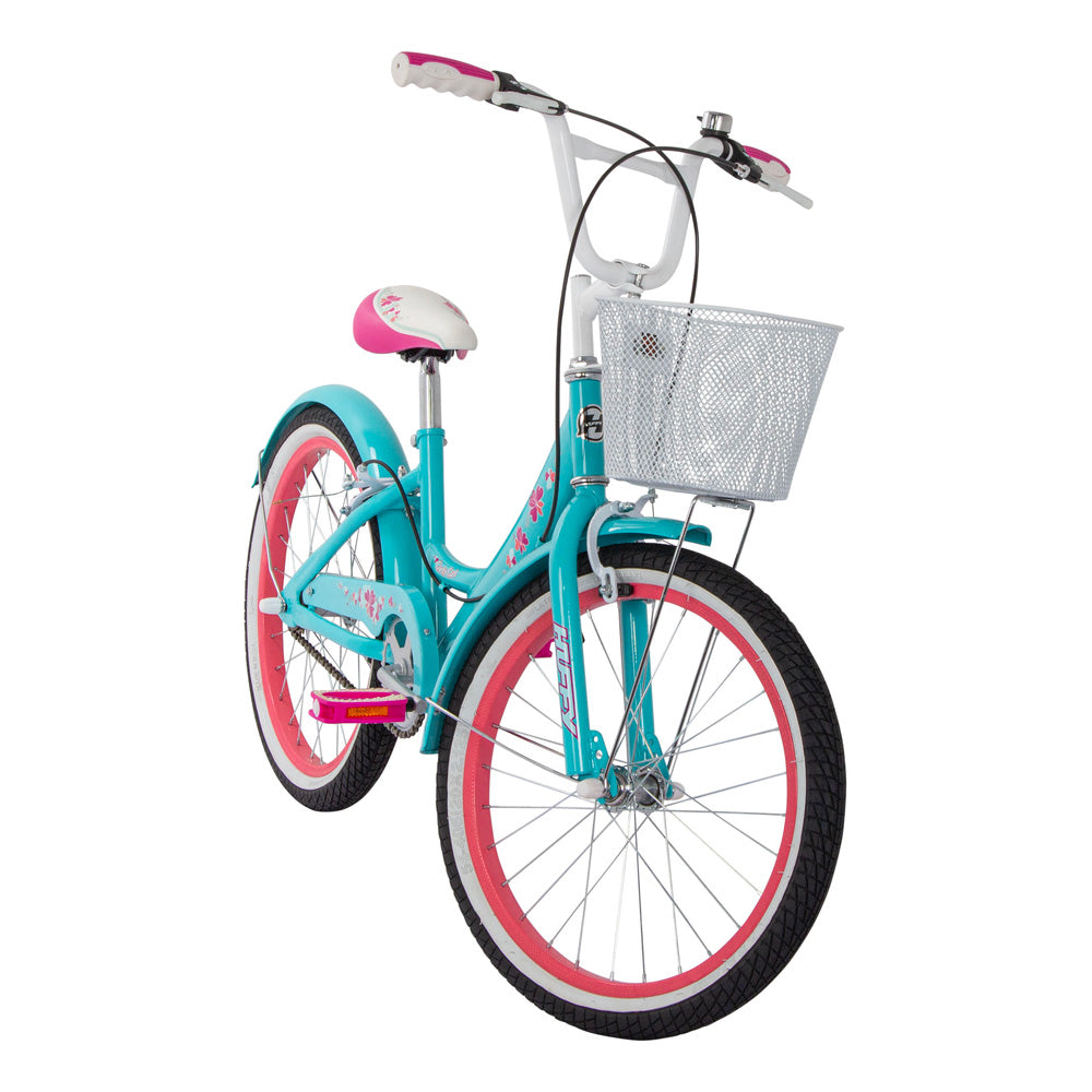 Huffy Girly Girl 20-inch Children's Bike - Aqua Blue