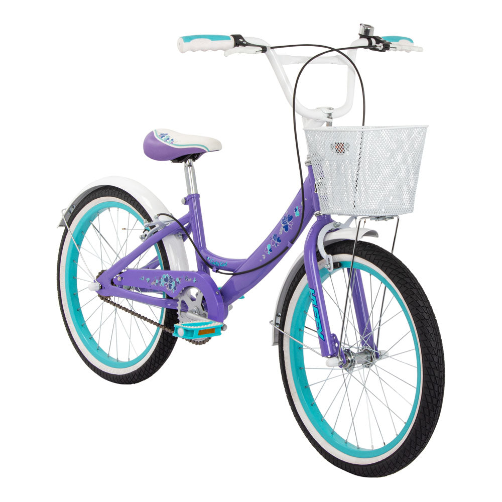 Huffy Girly Girl 20-inch Children's Bike - Purple