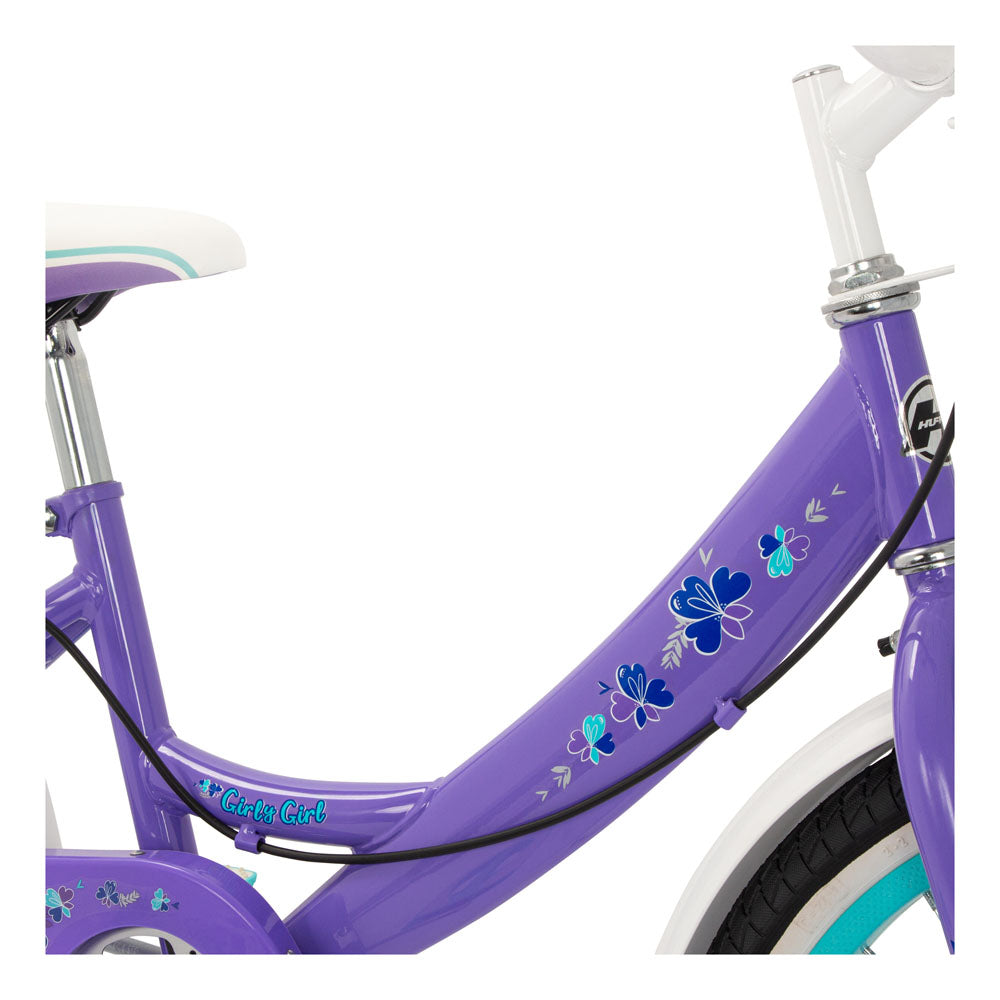 Huffy Girly Girl 20-inch Children's Bike - Purple